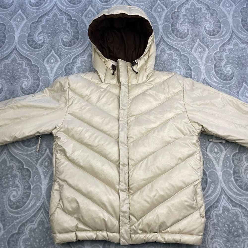 Womens Burton Hooded Quilted Jacket